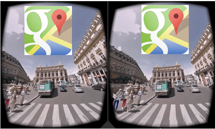 google maps virtual travel